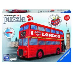 London bus puzle 3D