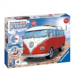 Furgoneta Volkswagen puzle 3D