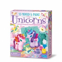 Moldea y pinta Unicornios 3D