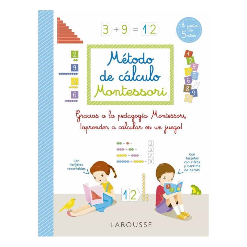 Obligatorio padre Seleccione Método de cálculo Montessori Larousse Libros El faro de los tres mundos