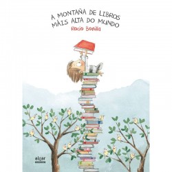 A montaña de libros máis...